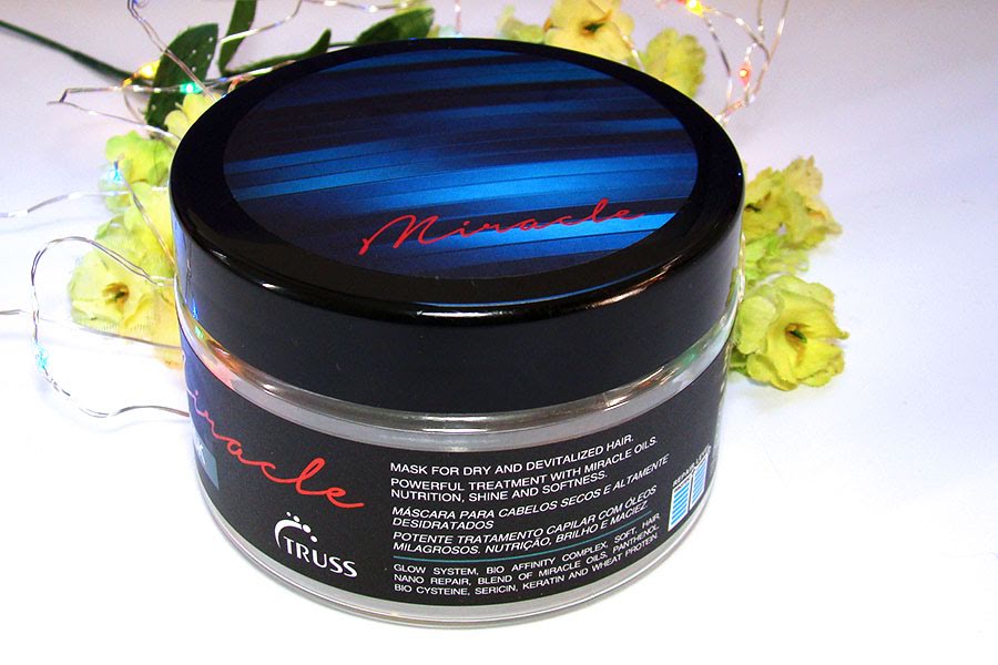 Máscara de Tratamento Mask Miracle Truss Hair [ Glamourosas de Rosa