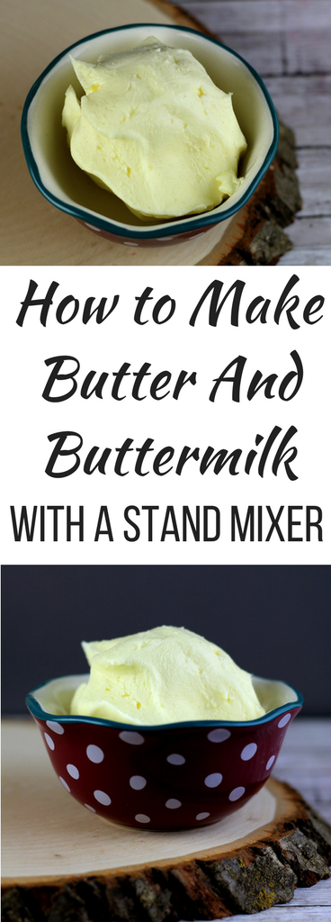 How To Make Homemade Butter in a Stand Mixer