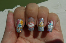 birthday nail happy stylish credit