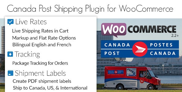 Canada Post Woocommerce Shipping Plugin v1.7.2 Canada Post Woocommerce Shipping Plugin v1.7.2