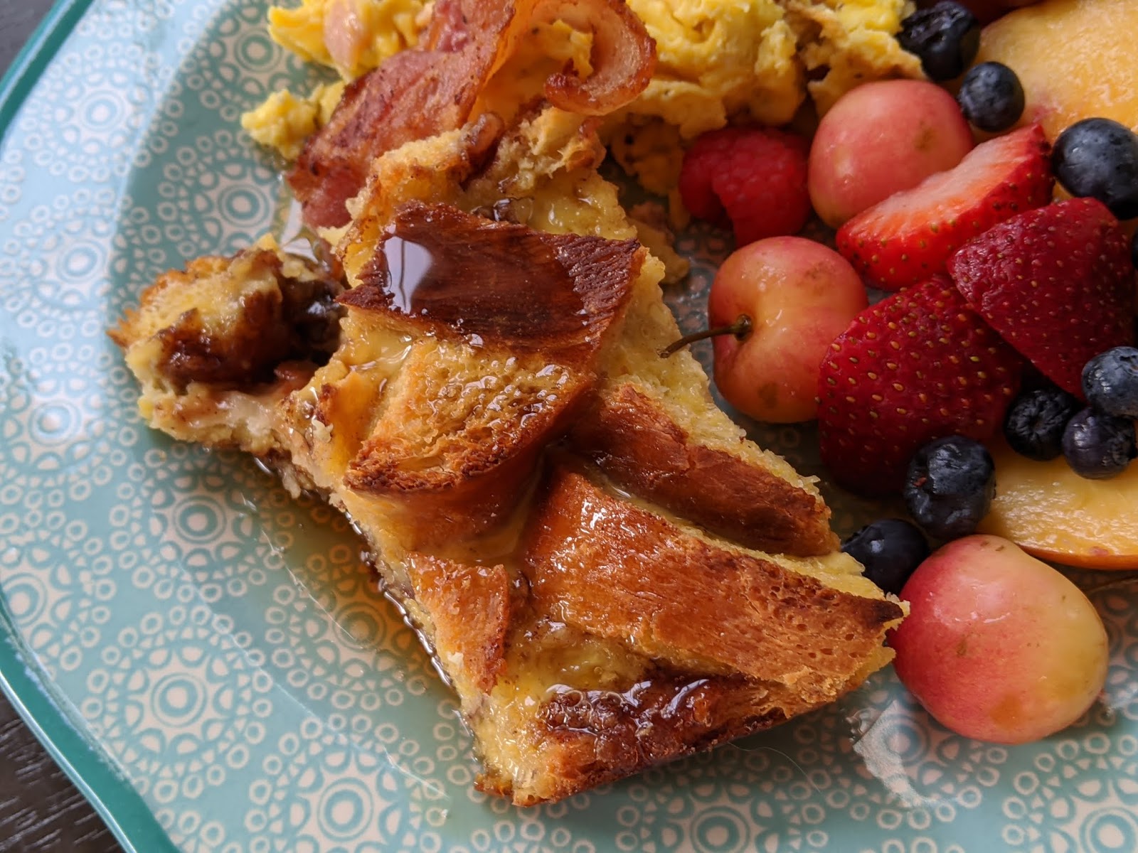 Cinnamon Raisin French Toast Casserole for BackToSchoolTreats