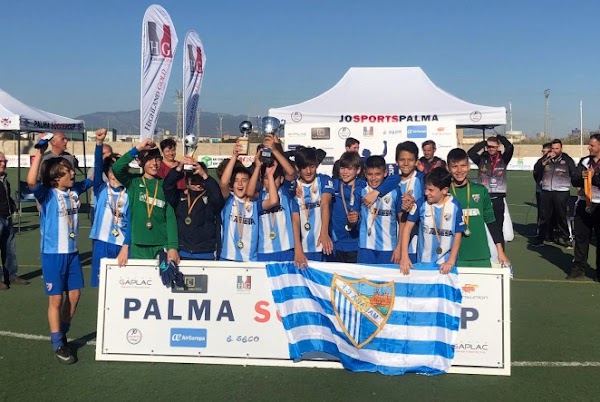 Málaga, el alevín se proclama campeón de la Palma Soccer Cup