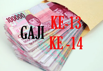 Image result for gaji 13 dan thr pns tahun 2017