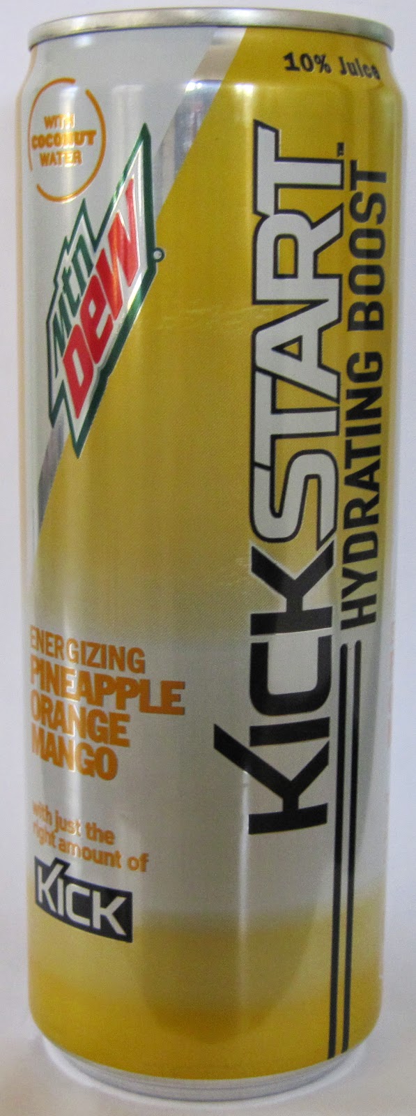 Caffeine King Mtn Dew Kickstart Pineapple Orange Mango Review