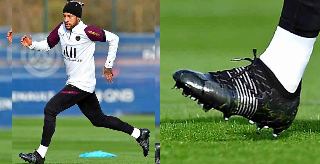 Neymar Yet Again Trains In Blackout Puma Future Z Boots - Silo Switch ...