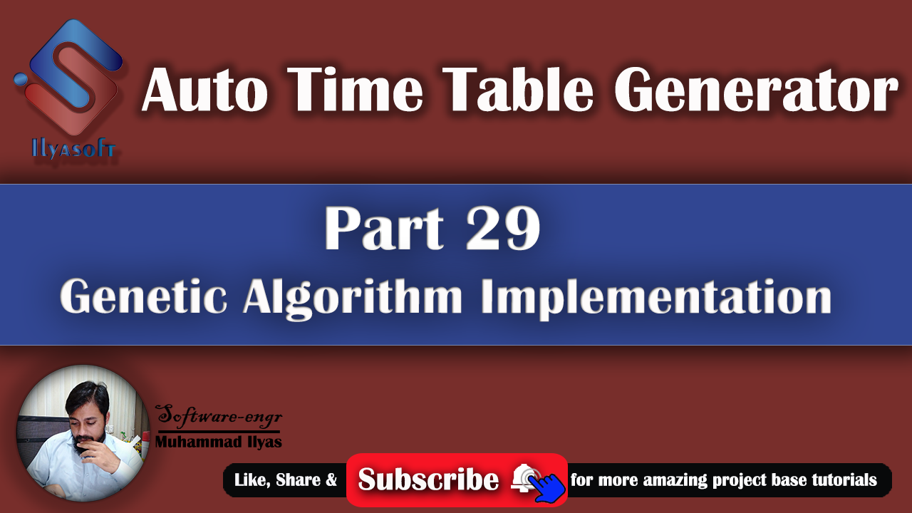 Auto Time Table Part 29 Algorithm Implementation