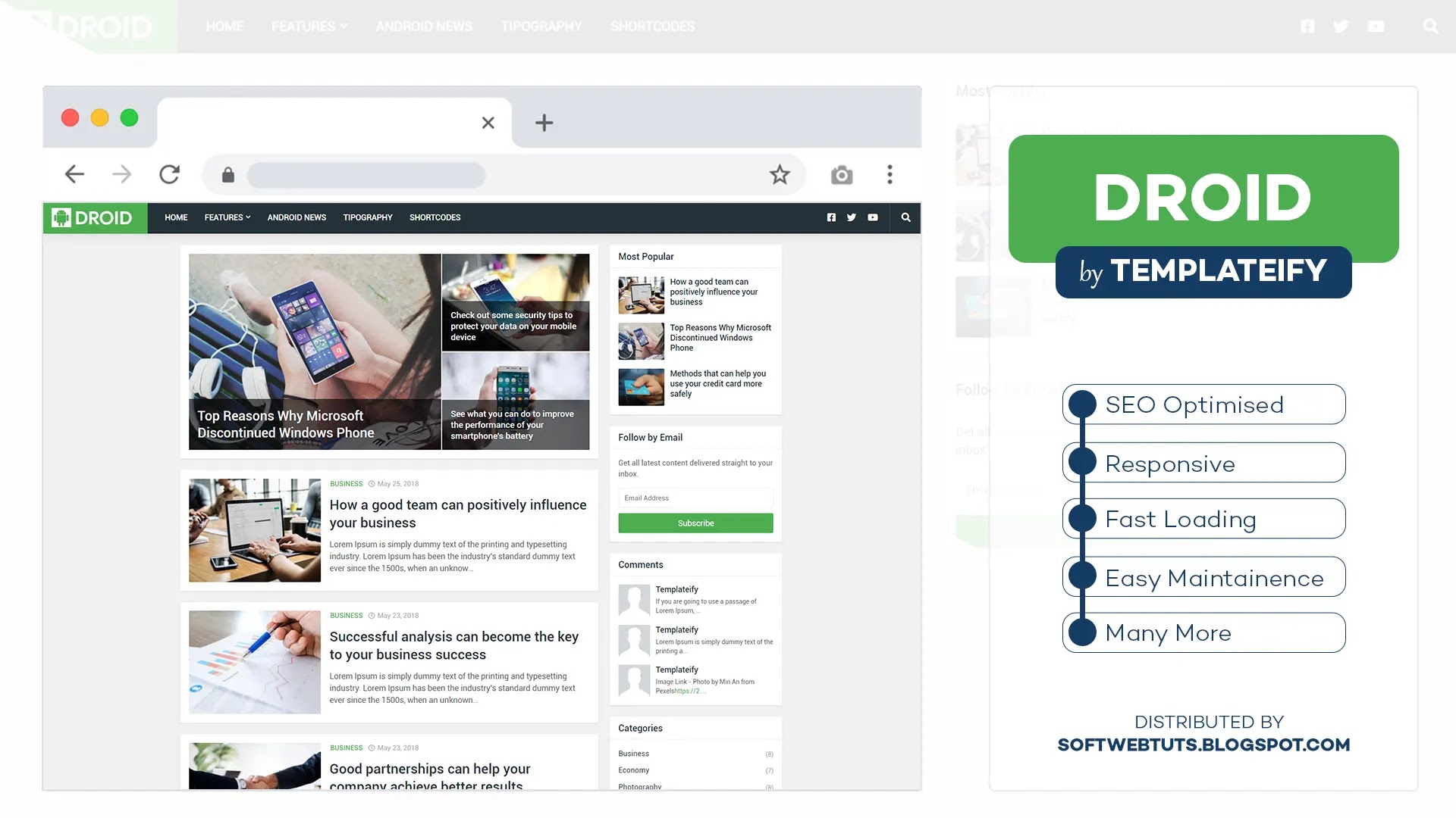 Droid - Responsive Blogger Template Droid - Responsive Blogger Template