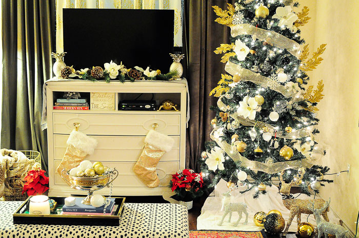 Eclectic Holiday Decor Tour Monica Wants It