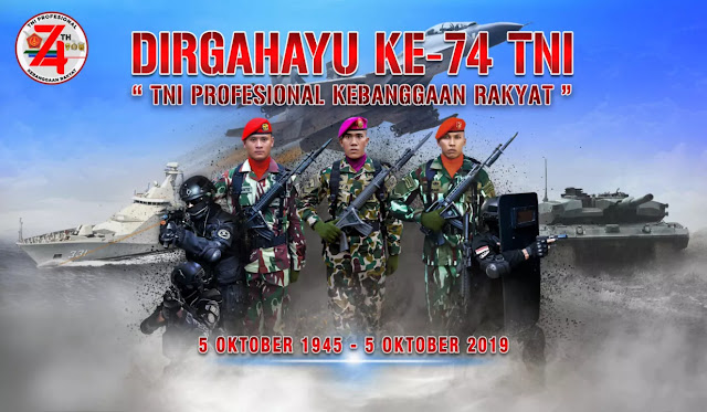 Puisi, Pantun dan Kata-kata Ucapan HUT TNI ke-74 Terbaru 2019 Puisi, Pantun dan Kata-kata Ucapan HUT TNI ke-74 Terbaru 2019
