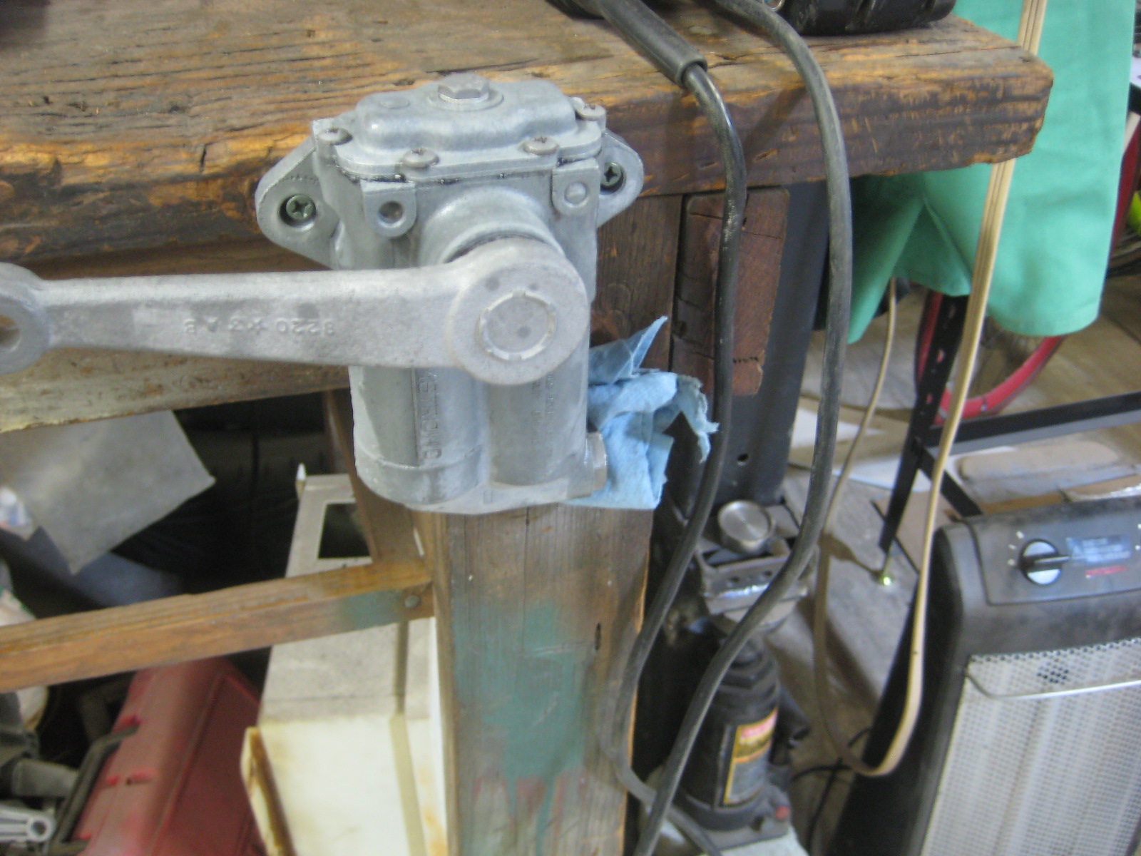 Adam's MGB Restoration Refreshing Armstrong Shocks