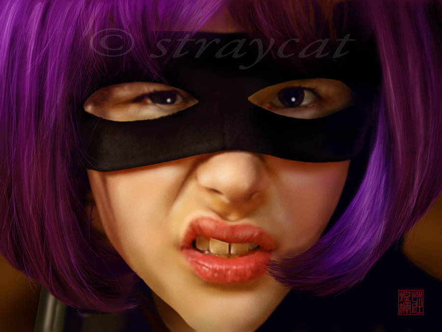 World Of The Wallpapers Chlo Grace Moretz Is HitGirl In Kick Ass