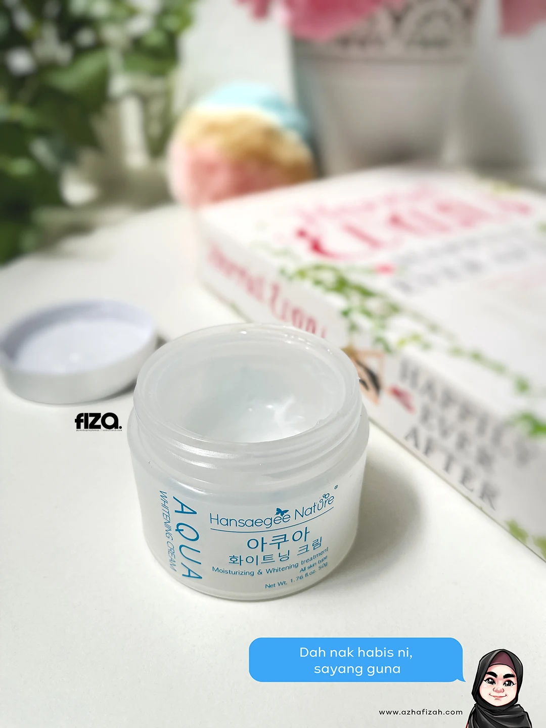 Hansaegee Nature Aqua Whitening Cream