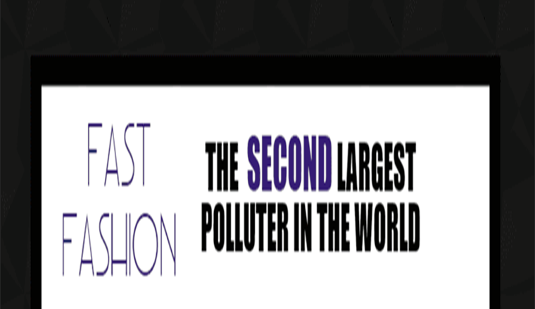 Fast Fashion: The Second Largest Polluter in The World #infographic