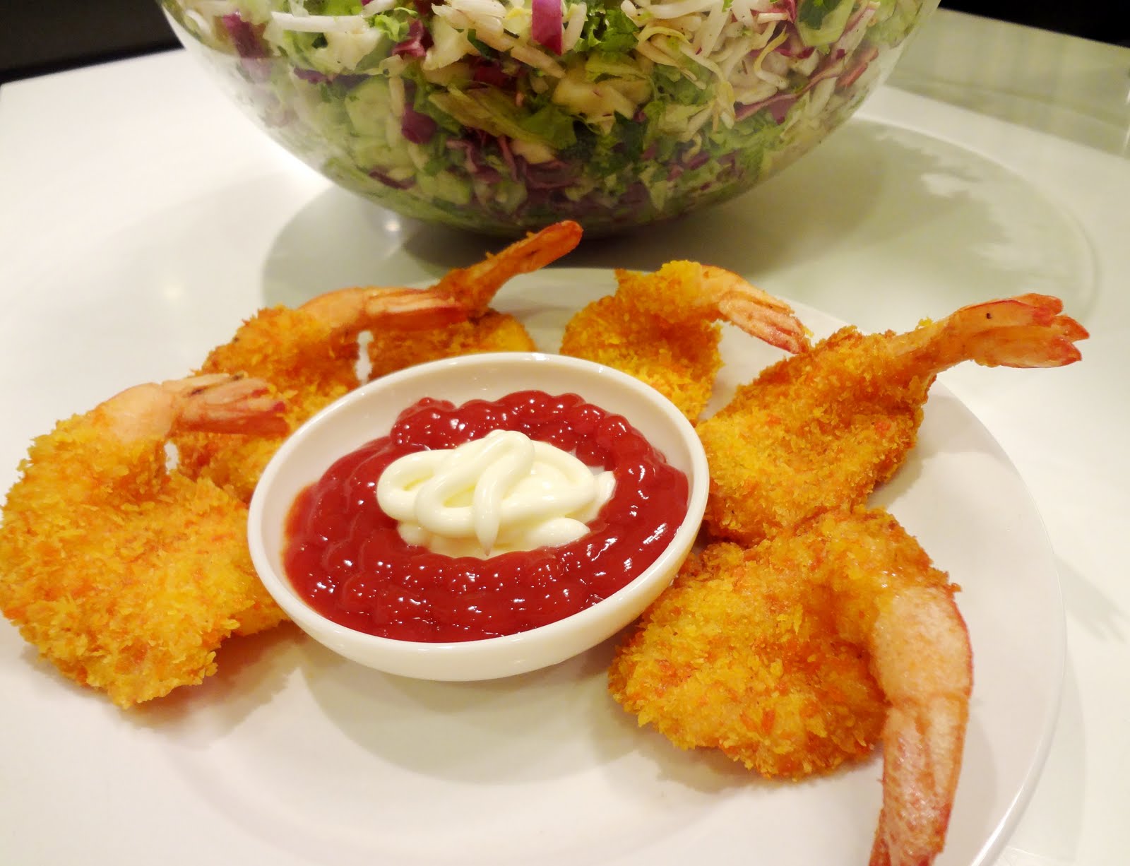 My Personal Food Journal Golden Deep Fried Butterfly Prawns