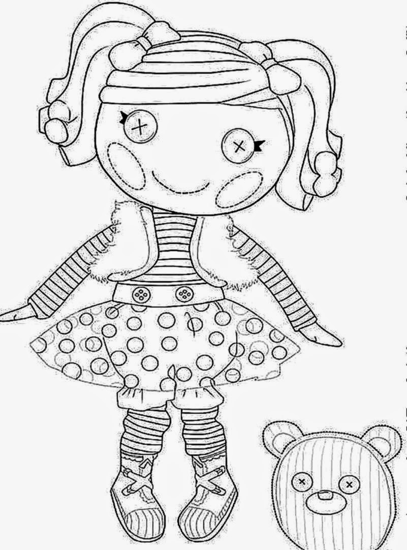 Lalaloopsy Coloring Pages Best Free Printable Coloring Pages