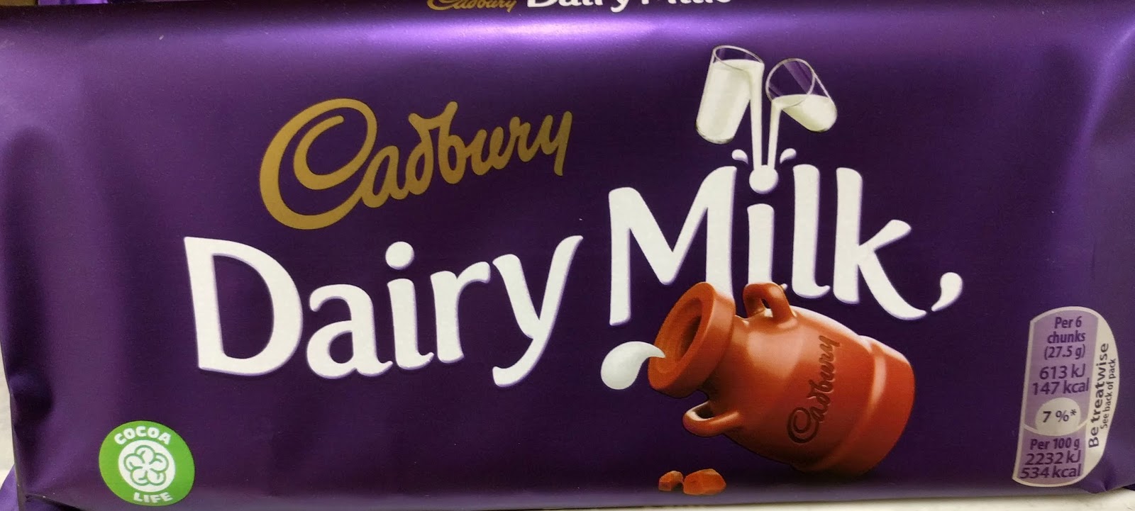 Cadbury Dairy Milk chocolate