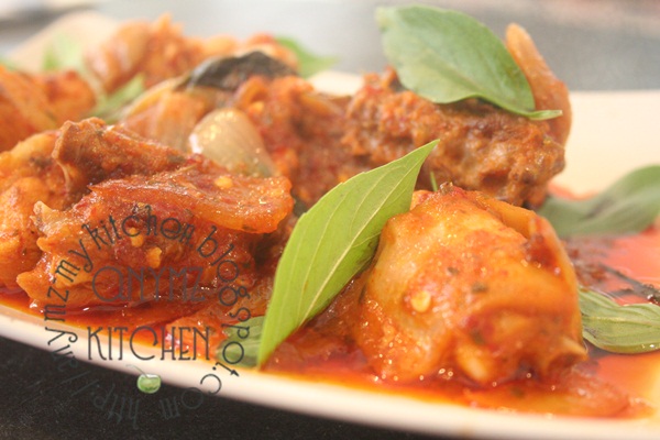 My Kitchen: Ayam Kaprau Daun Selasih