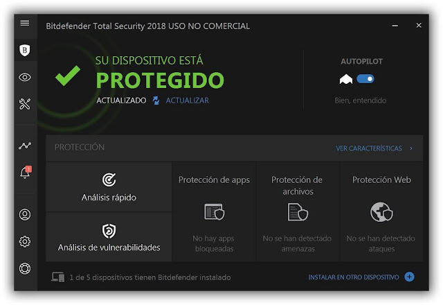 Bitdefender Total Security 2018 full imagenes