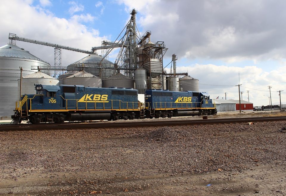 Towns and Nature St. Anne, IL Depot and FS Grain