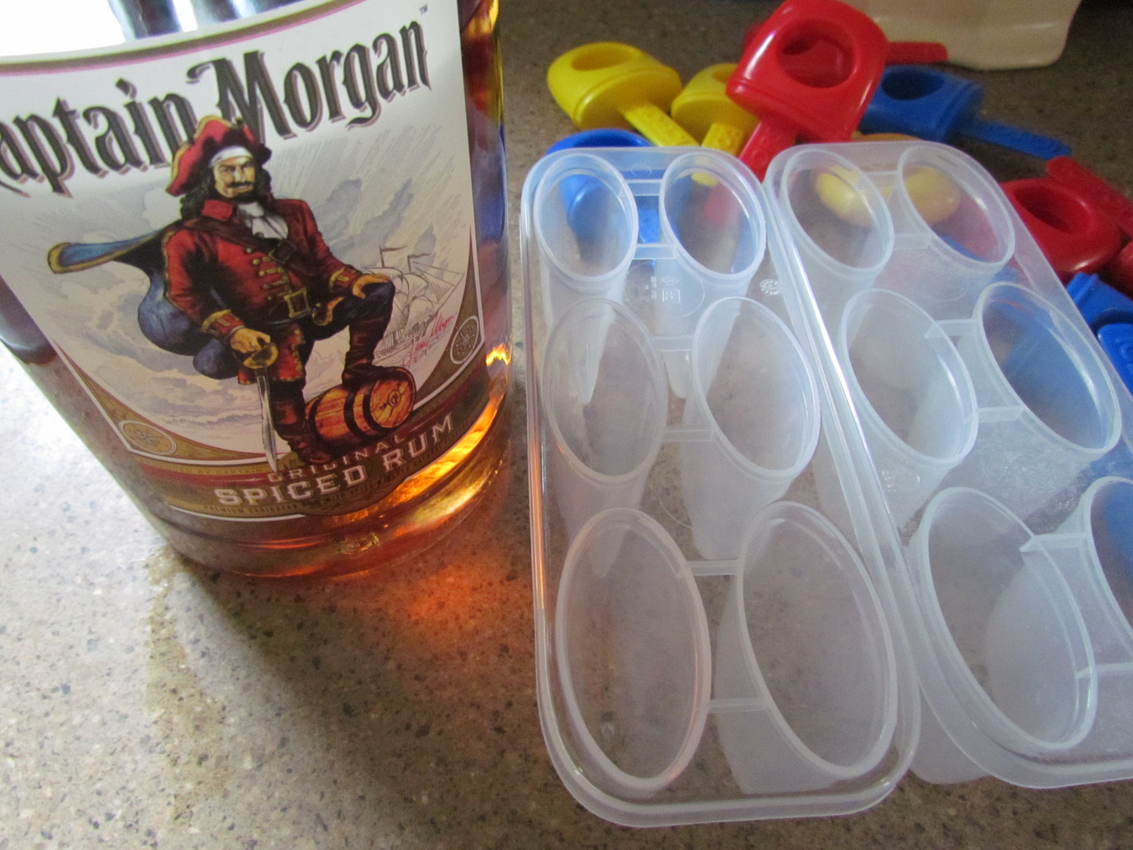 Pioneer Woman at Heart Rum and Coke Popsicles