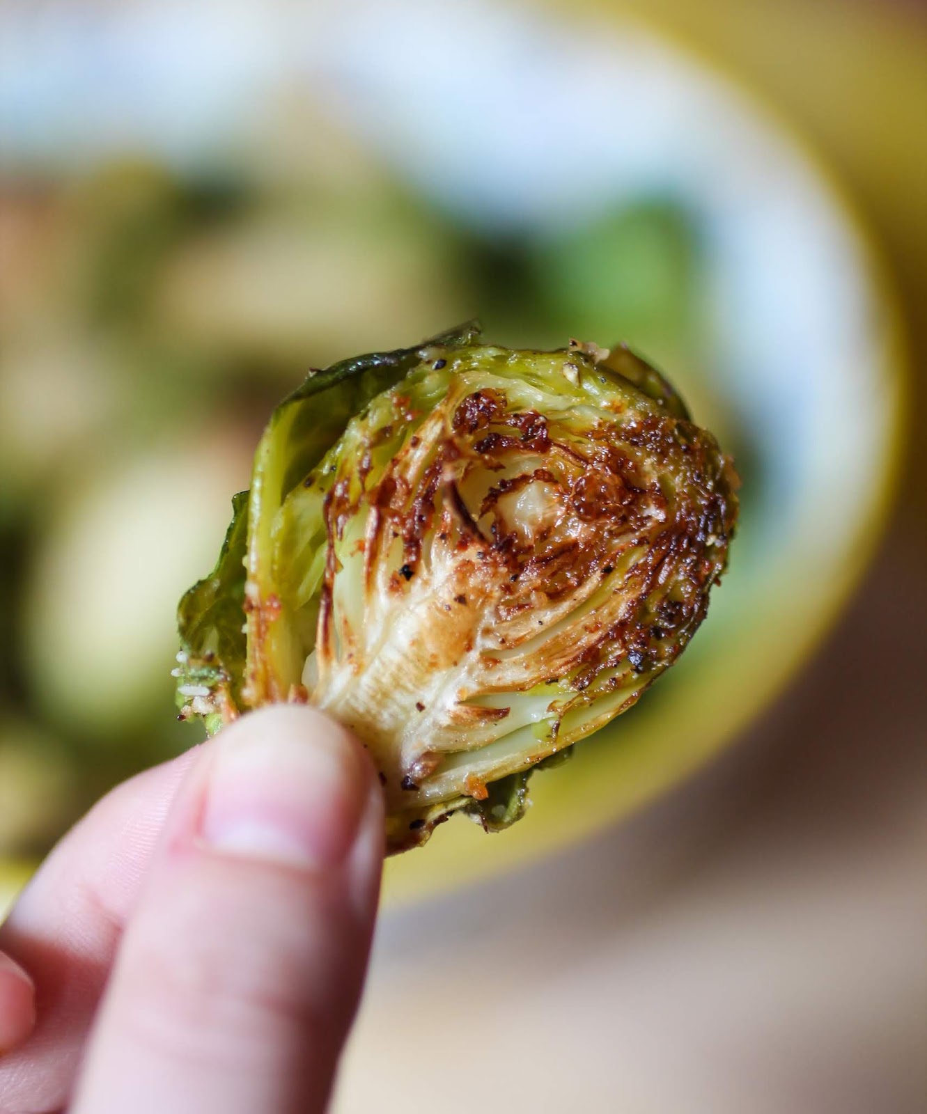 Hello Tasty! Crispy 15 Minute Roasted Brussel Sprouts with Lemon Pepper