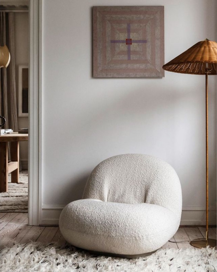 Warm Tones and Texture In An Elegant Copenhagen Apartment