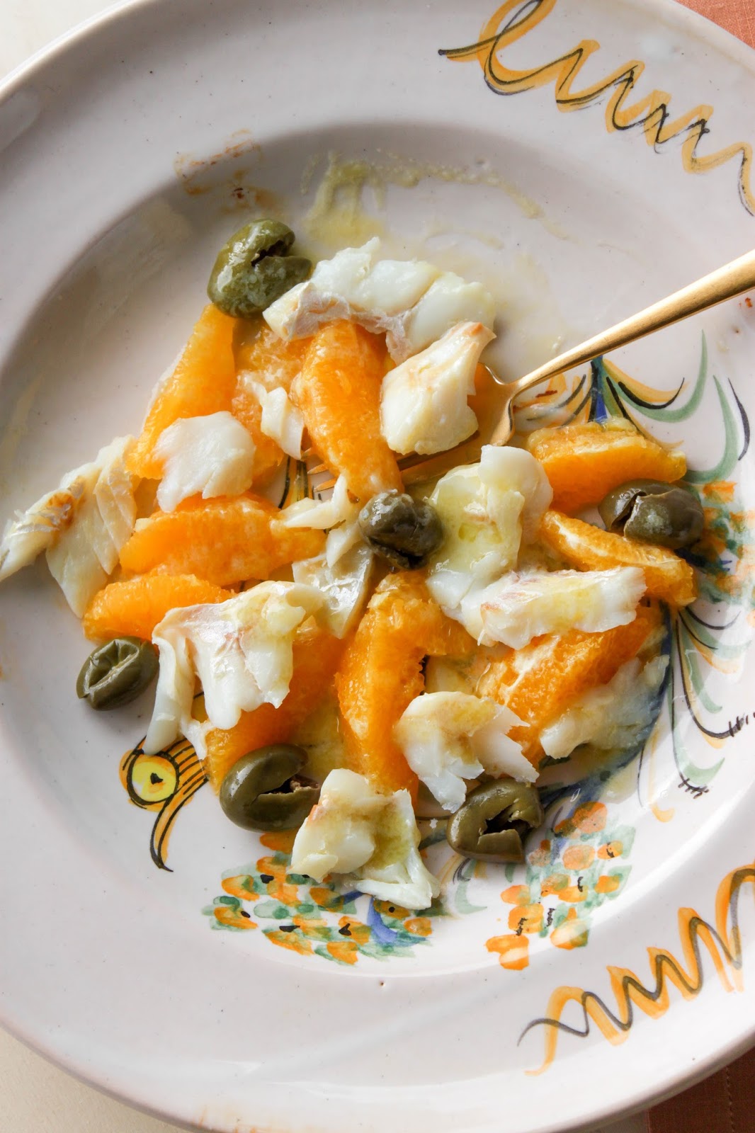 ENSALADA DE BACALAO {COD SALAD decocinasytacones