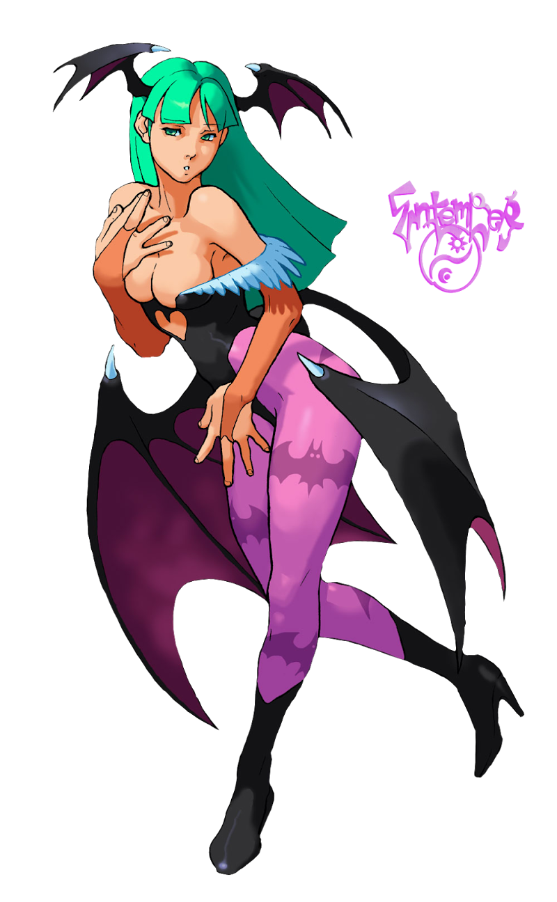 Darkstalkers - Morrigan - Render by EntemberDesigns
