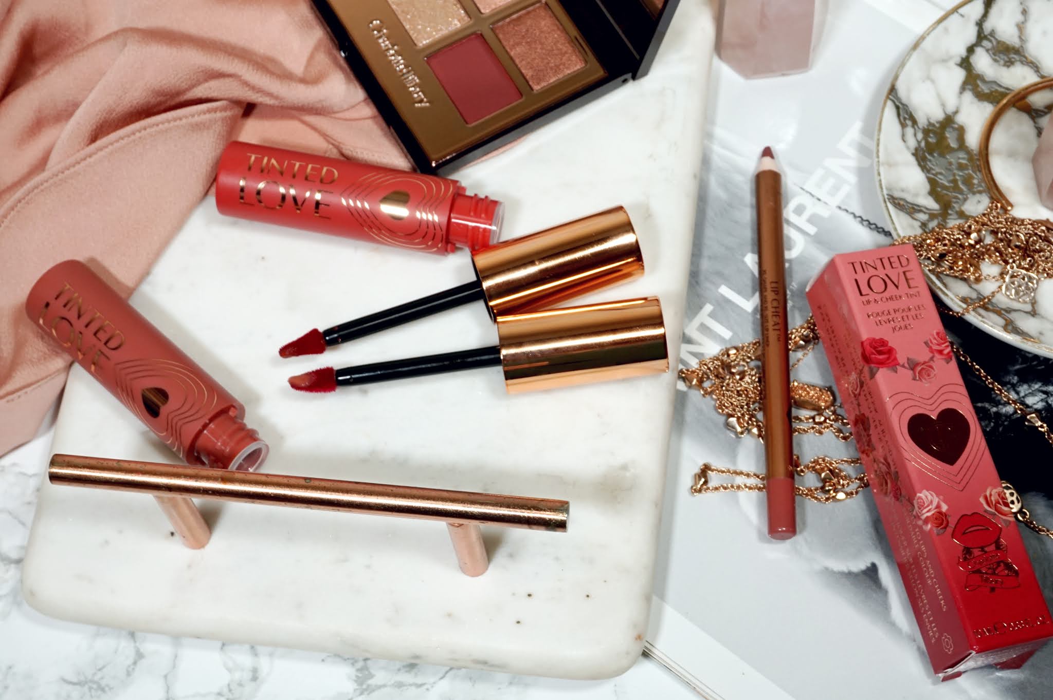  Review Charlotte Tilbury Tinted Love Lip & Cheek Tint PRETTY IS