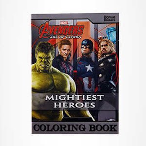 Buku Gambar Marvel Avengers Age Of Ultron Mightest Heroes