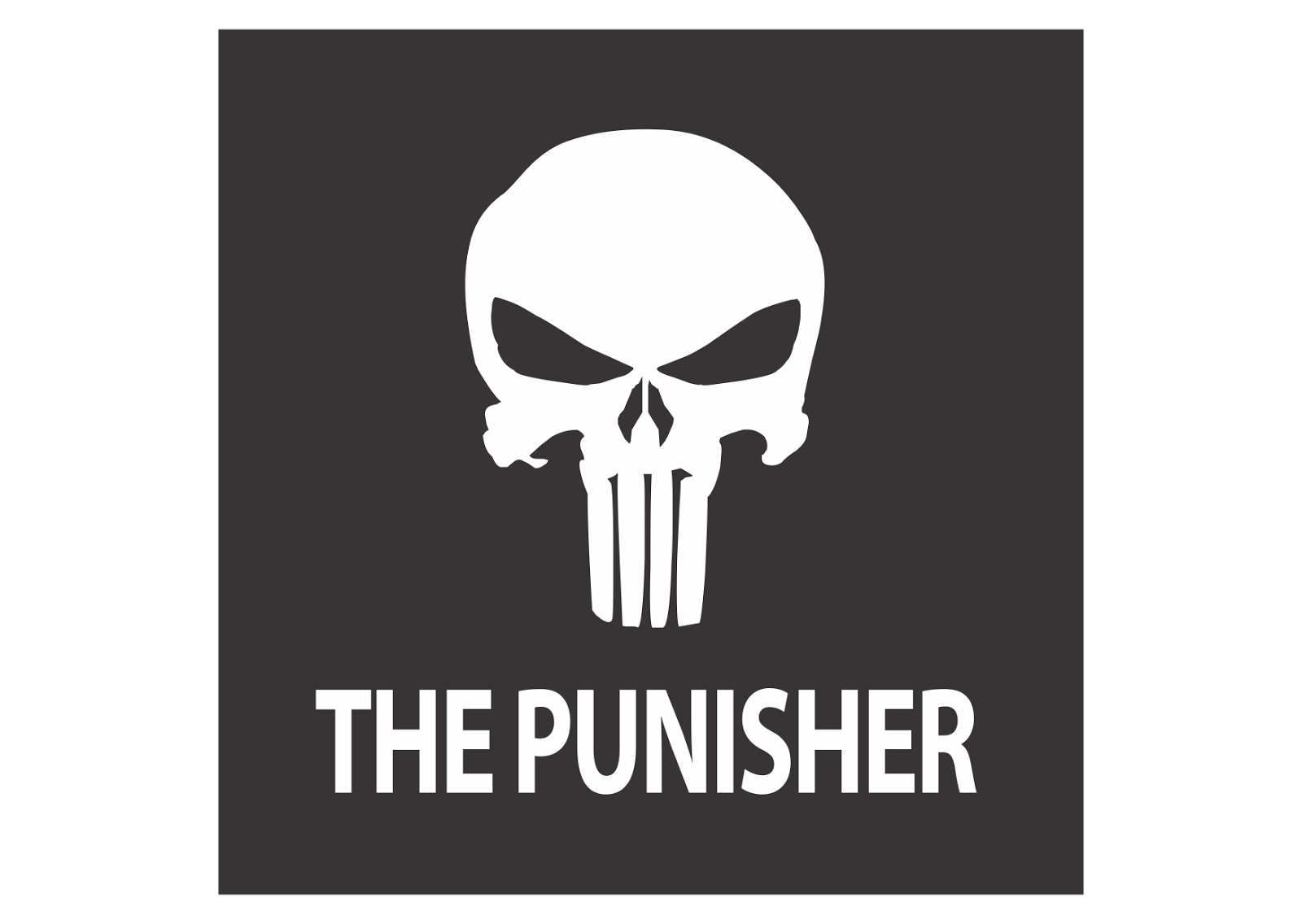 The Punisher Logo Vector Format Cdr Ai Eps Svg Pdf Png