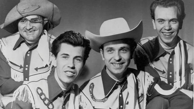 Link Ray and His Wray Men black and white publicity photo