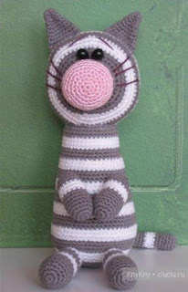 PATRON GRATIS GATO AMIGURUMI 214