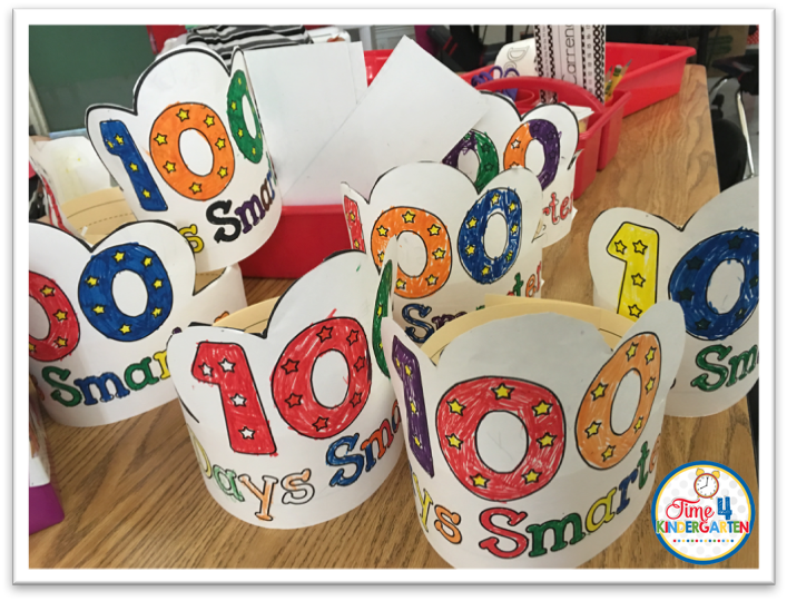 100 Day Hats Printable