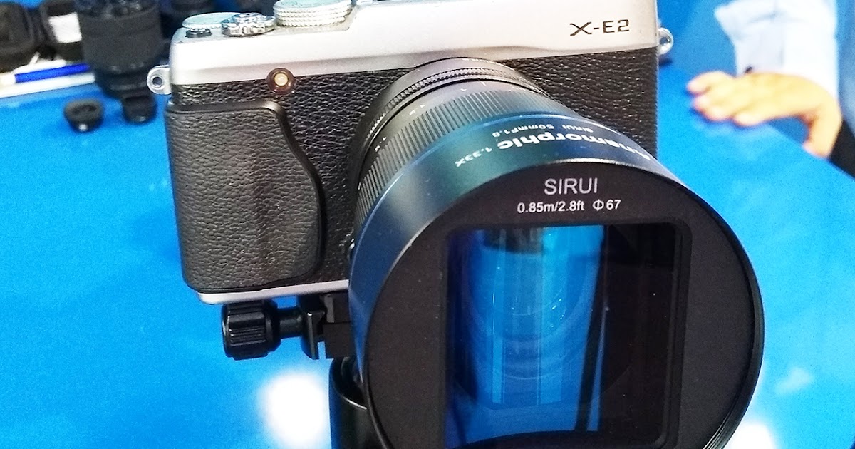 Анаморфный объектив Sirui 50mm f/1.8 1.33x