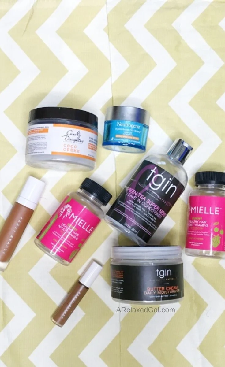My Relaxed Hair & Beauty Empties for Summer 2020 | A Relaxed Gal