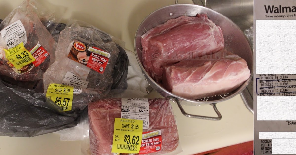 cathlaineworld Walmart Markdown Meat