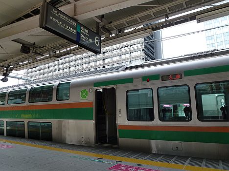 湘南新宿ライン　普通　大崎行き　E231系(浦和駅高架化工事に伴う運行)