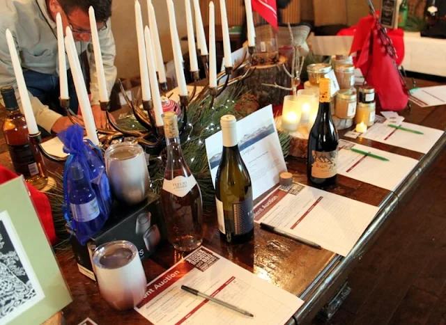 The Wine & Wagyu dinner features a silent auction.