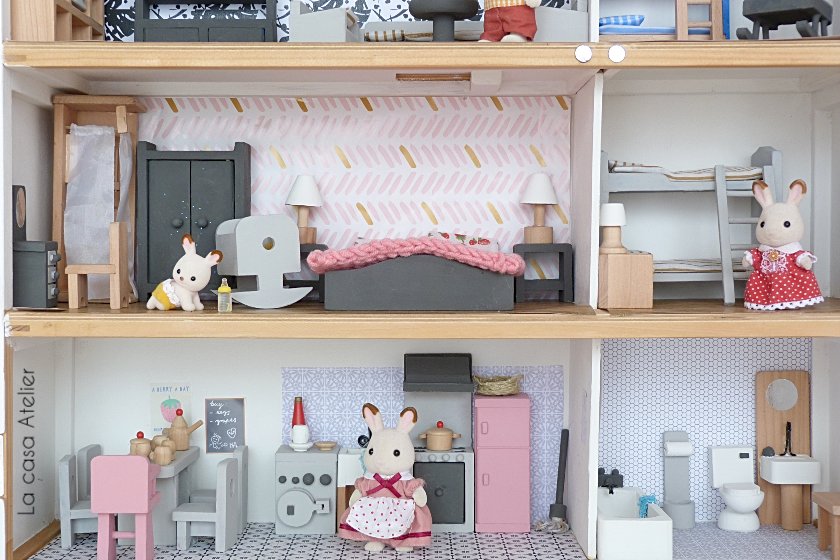 Muebles Pequeã Pintar Casitas De Muñecas Juguete Casas De MuÃ