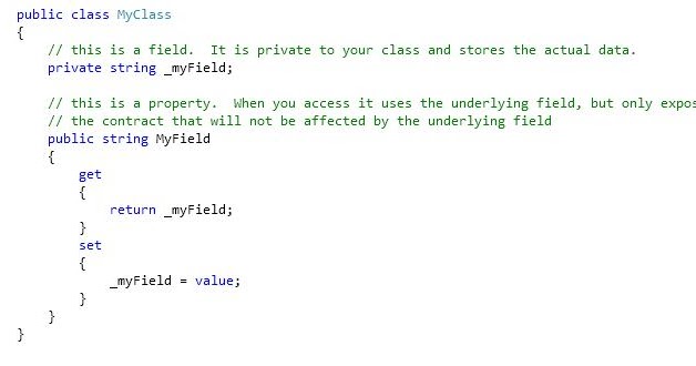 Gopalan Mani's blog: What is the difference between a field and a ...