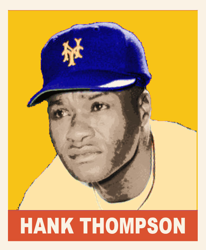 Cards That Never Were Barrier Breakers Hank Thompson New York Giants