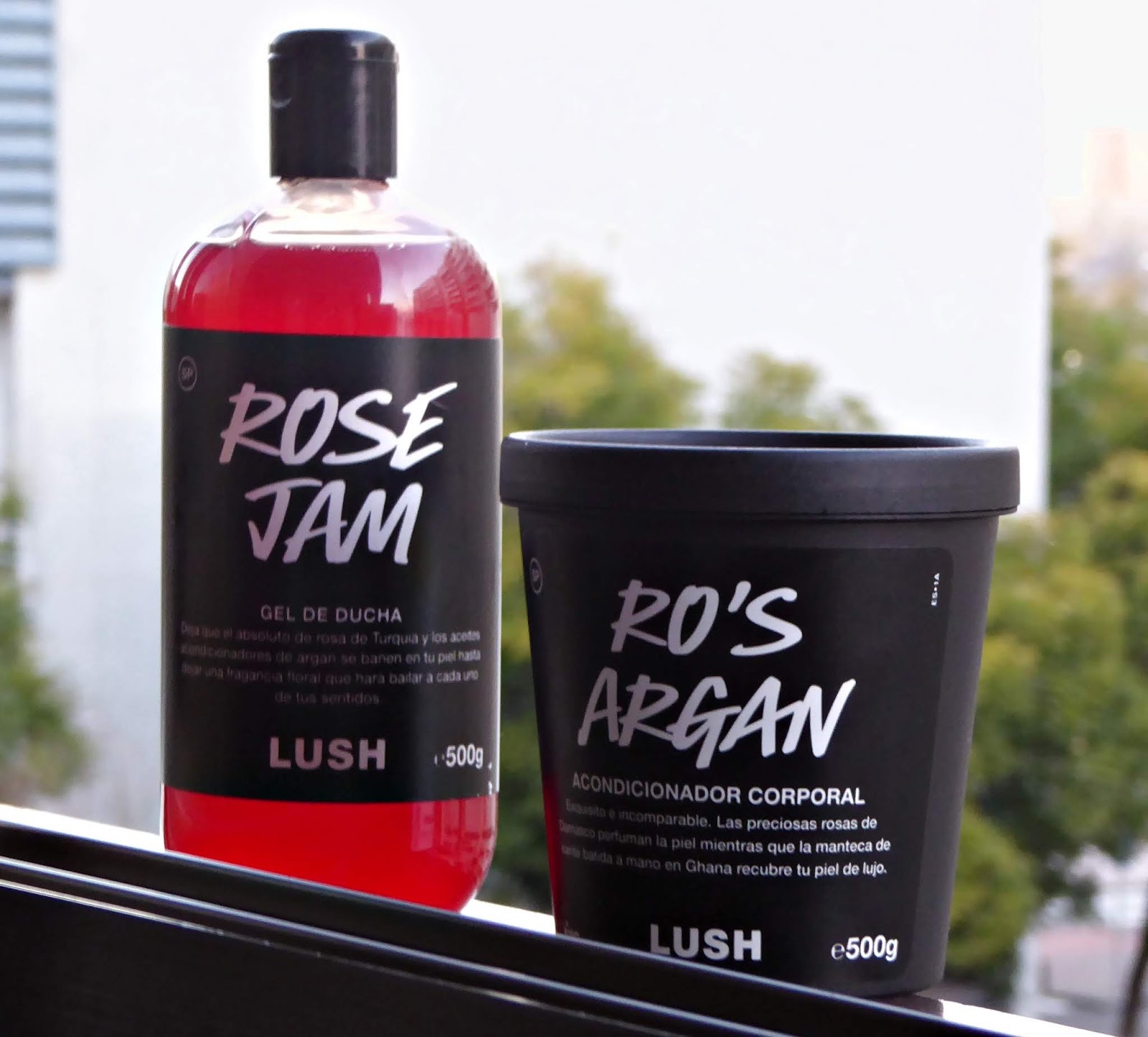 Gel y acondicionador de cuerpo de Lush, Rose Jam y Ro´s Argan, ¿merecen la pena"