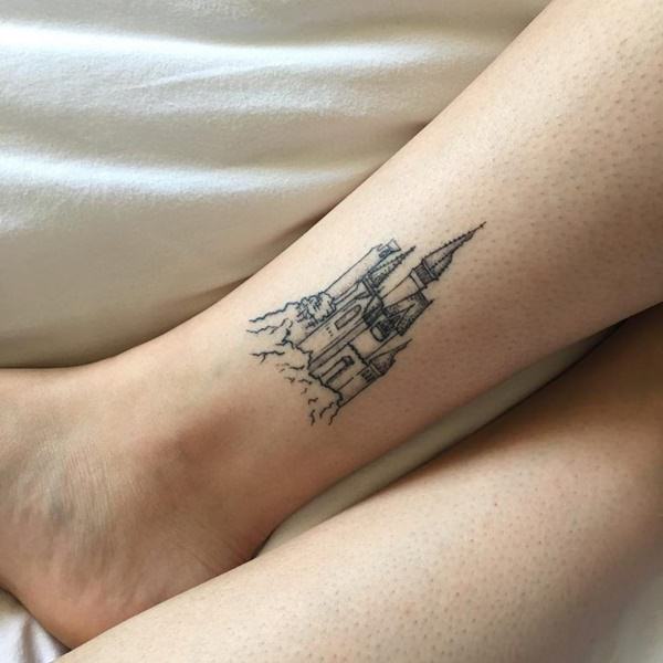 Mini tatuagens femininas para os tornozelos Mini tatuagens femininas para os tornozelos