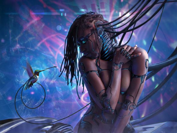 As ilustrações de fantasia e ficção científica com mulheres de Oliver Wetter Oliver Wetter artstation deviantart arte ilustrações fantasia ficção científica mulheres cyber photoshop