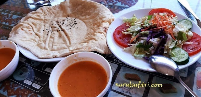 makan siang di buhara 93 restaurant turki nurul sufitri travel lifestyle blogger culinary umroh city tour istanbul