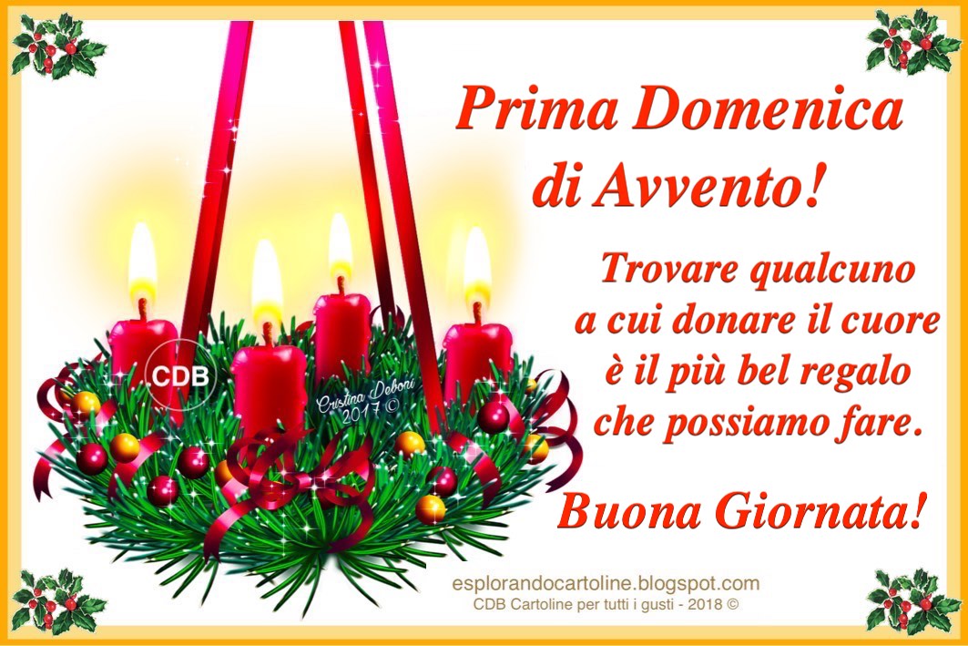 Esplorando Cartoline: Cartolina 💫🌟 PRIMA DOMENICA DI AVVENTO! Trovare