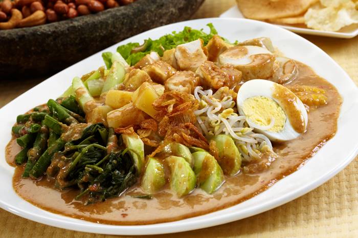 Indonesian Food Recipes Gado Gado (Indonesian Salad With