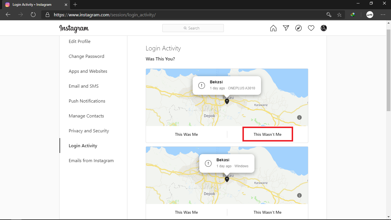 Cara Mengetahui Instagram Kita Dibuka Orang Lain SINAUSE.ID