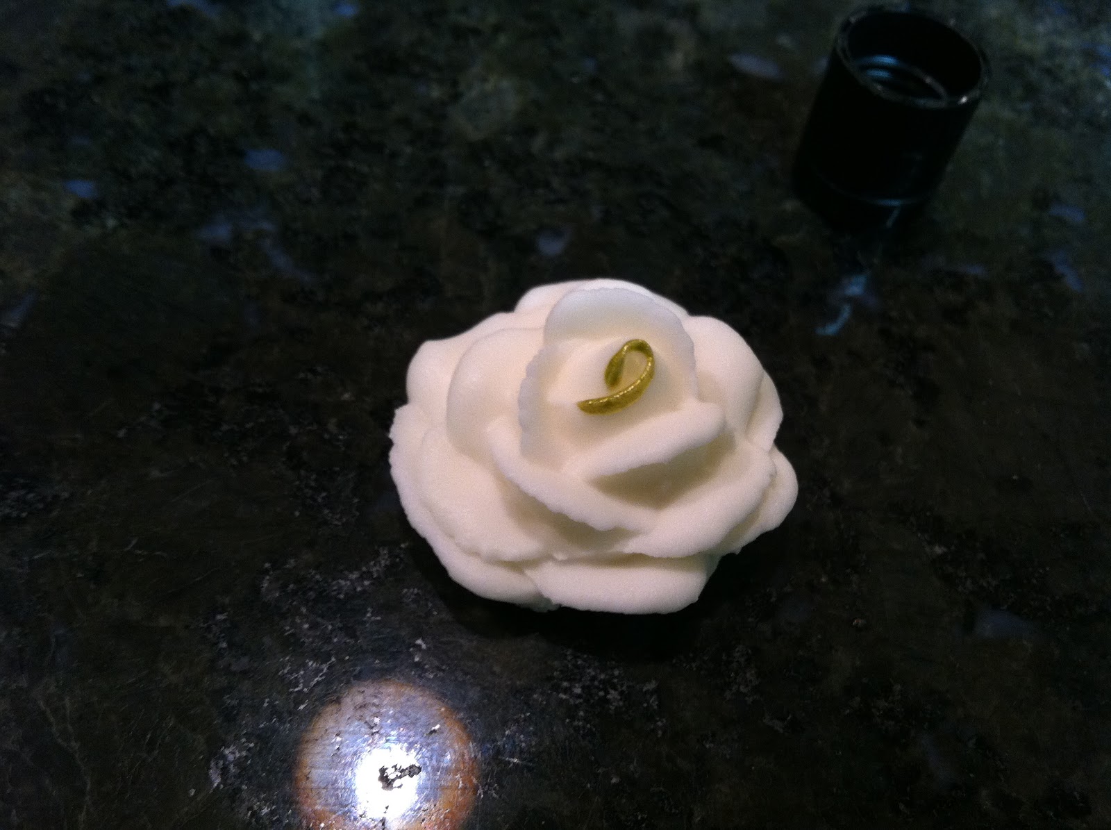 The Iced Queen Painting Icing Gold